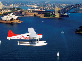 Australie - New South Wales - Sydney - Survol en hydravion © Sydney Seaplane