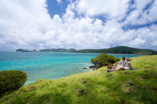 Australie - Lord Howe Island - Arajilla Lodge - pique-nique sur la côte