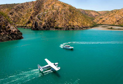 Australie - Broome - Horizontal Falls Seaplane Adventures - Excursion Horizontal Falls et Cygnet Bay en 4x4 et vue des airs