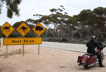 Australie - Circuit Sydney à Melbourne en moto
