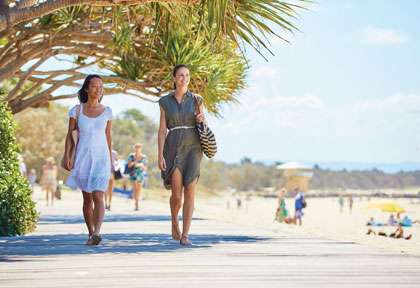 La plage de Noosa