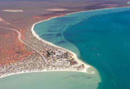 La baie de Monkey Mia