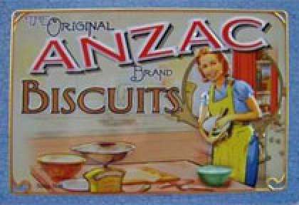Less biscuits ANZAC