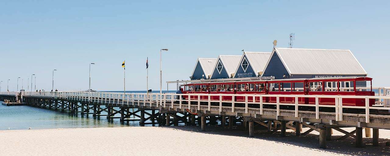 Western Australia - Margaret River, Busselton Jetty © TWA