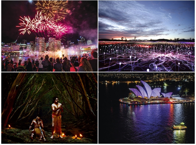 Festival des lumières en Australie